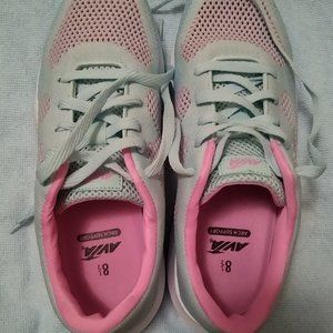 AVIA MESH Sz 8.5 MINT BLUE PINK LIGHTWEIGHT SNEAKERS